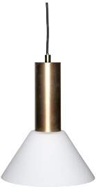 Hubsch Pendelleuchte aus braunem Glas, E27,