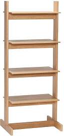 Hubsch Regal aus hellem Holz beige, 4