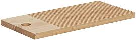 Hubsch Schneidebrett aus hellem Eichenholz, beige, 