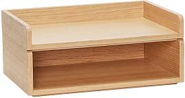 Hubsch Tablett aus hellem Holz beige - Hübsch,