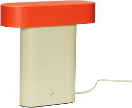 Hubsch Tischlampe aus Metall rot,