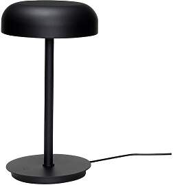 Hubsch Tischlampe aus schwarzem Metall, 1