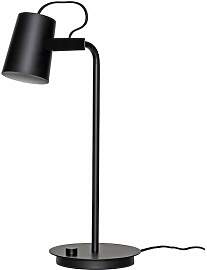 Hubsch Tischlampe aus schwarzem Metall, E14,