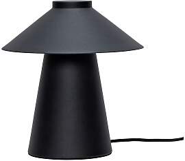 Hubsch Tischlampe aus schwarzem Metall, E27,