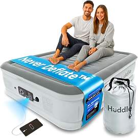 Huddle® Never Deflate™ Double-Luftbett,