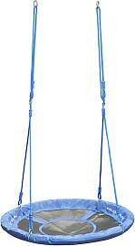 Hudora - Nestschaukel in Blau/ Schwarz - Ø 90 cm