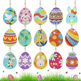HUIKUANGEU Diamond Painting Ostern,15 Stück