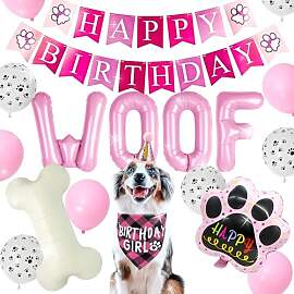 Hund Geburtstag Partyzubehör Hund Welpe