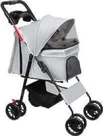 Hundebuggy 61L x 48L x 99H cm, faltbar,