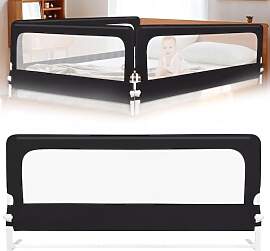 HUOLE Bettgitter klappbar, Bettschutzgitter mit