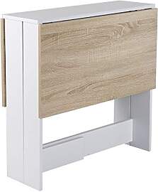HUOLE Esstisch, Klapptisch mit Rollen,