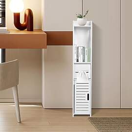 HUOLE Kleiner Schrank für Toilette,