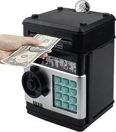 HUSAN Elektronische Spardose für Kinder, Spardose 
