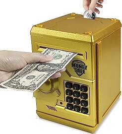 HUSAN Elektronische Spardose für Kinder, Spardose 