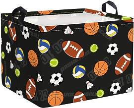 HUUMONSS Sport Bälle Kinder Wäschekorb Faltbar