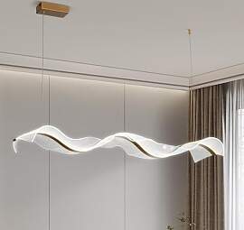 HvKvHvY Moderne Esszimmer Lampe HäNgend Gold