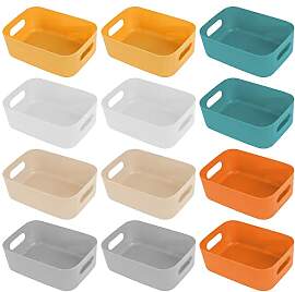 Hwtcjx 12er Set Aufbewahrungsbox, Organizer mit