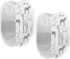 Hwtcjx 2 Stück Pop up Wäschekorb, Faltbarer