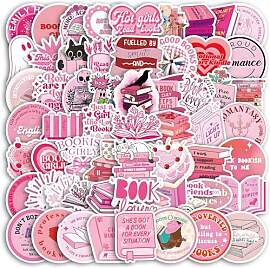 Hyleara 60 Stück Sticker Aesthetic Bunte Lesen,