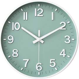 HZDHCLH 25cm Lautlos Wanduhr ohne Ticken