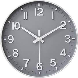 HZDHCLH 30cm Lautlos Wanduhr ohne Ticken