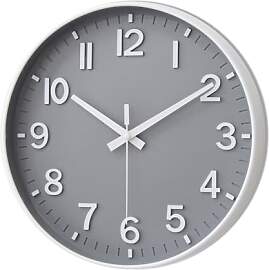 HZDHCLH Funk Wanduhr 30 cm Lautlose Wanduhr Ohne