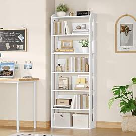 Hzuaneri Bücherregal, 7-stöckiges bücherregal