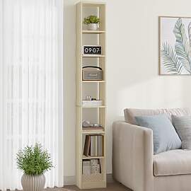 Hzuaneri Bücherregal, 7-Tier Bücherschrank,