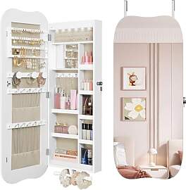 Hzuaneri Schmuckschrank, Spiegelschrank,