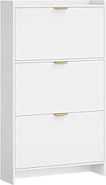 Hzuaneri Schuhschrank mit 3 Klappen, Schuhregal,