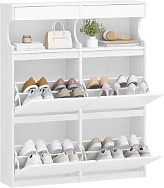 Hzuaneri Schuhschrank, Schuhregal Schuhkipper