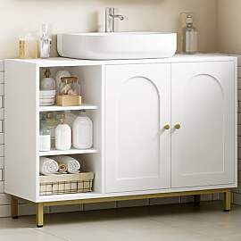 Hzuaneri Waschbeckenunterschrank, Unterschrank,