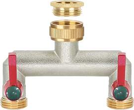 iBamso 2-Wege Verteiler, 3/4 Zoll Wasserverteiler