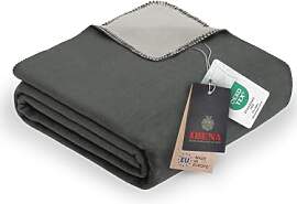 Ibena Dublin Kuscheldecke 150x200 cm - Wendedecke