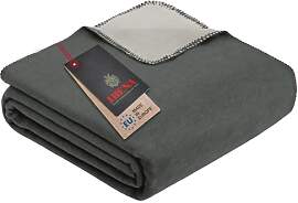 Ibena Dublin Kuscheldecke 220x240 cm – XXL Decke 