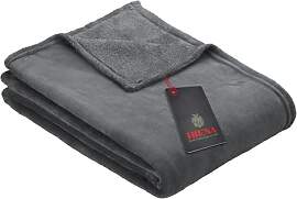 Ibena Kuscheldecke Olbia 130x180 cm - flauschig,