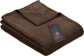 Ibena Kuscheldecke Olbia 130x180 cm - flauschig,