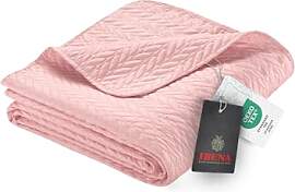 Ibena Nancy Tagesdecke 220x250 cm Tagesdecke Rosa