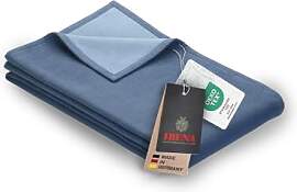Ibena Stockholm Bio Wolldecke 140x200 cm - 100%