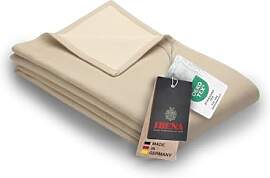 Ibena Stockholm Bio Wolldecke 140x200 cm - 100%