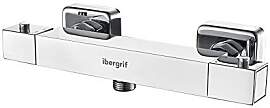 Ibergrif - Eckig Thermostat für Brausebatterie,