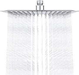 Ibergrif Edelstahl Regendusche Quadratisch 25 cm,