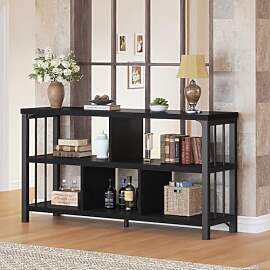 IBF Bücherregal Schwarz Standregal