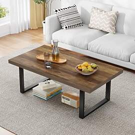 IBF Farmhouse Couchtisch, moderner, schlichter