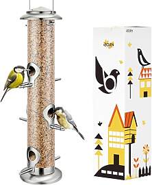 iBorn Vogelfutterspender - 38cm Metall