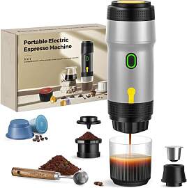 ICARE 3-in-1 Tragbare Espressomaschine, Camping