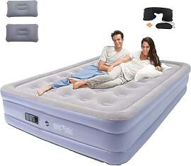 Icelus Luftmatratze 2 Personen,Doppel-Luftbett