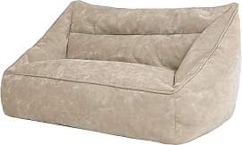 Icon Cecilia Sitzsack Sofa, Beige, Flauschiger