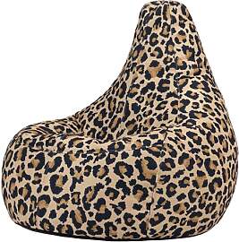 Icon Dalton Leopard Sitzsack, Webstoff, Gaming