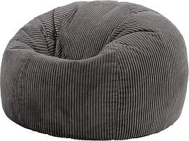 Icon Kingston Sitzsack Cord, Dunkelgrau, Sitzsack